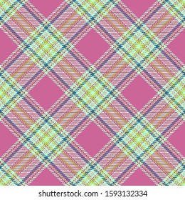 Purple,Blue,Red,Yellow,Pink and Beige-Green Tartan Plaid Scottish Seamless Pattern. Texture from tartan, plaid, tablecloths, shirts, clothes, dresses, bedding, blankets and other textile.