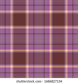 Purple,Brown and Beige Tartan Plaid Scottish Seamless Pattern. Texture from tartan, plaid, tablecloths, shirts, clothes, dresses, bedding, blankets and other textile.