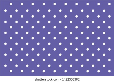 Purple-iris Pastel polka dots background. 