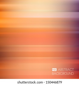 Purple-Orange Abstract Striped Background. Vector Illustration.