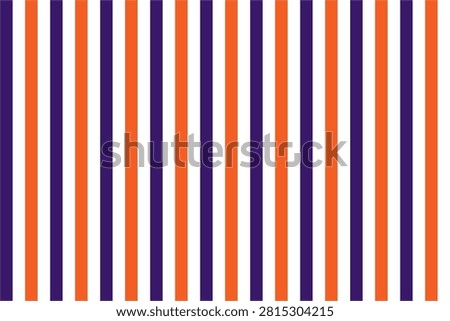 Purple,orange and white vertical stripes pattern background,wallpaper vector illustration,seamless striped backdrop.