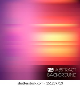 Purple-Yellow Abstract Striped Background. Vector Illustration.