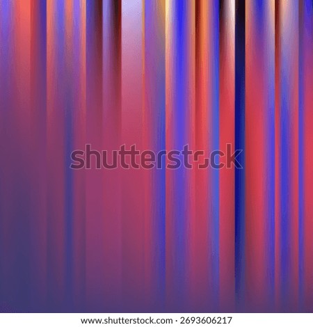 Purple-Yellow Abstract Striped Background. Vector Illustration.