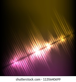 Purple-yellow diagonal wave abstract equalizer