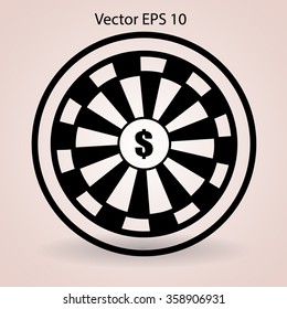 purpose - the dollar vector illustration