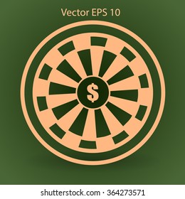 purpose - the dollar vector illustration