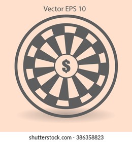 purpose - the dollar vector illustration