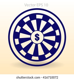 purpose - the dollar vector illustration