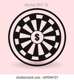 purpose - the dollar vector illustration