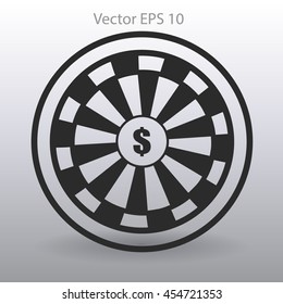 purpose - the dollar vector illustration