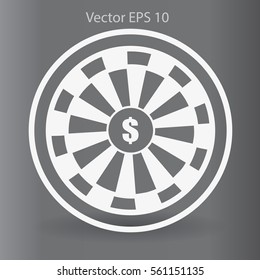 purpose - the dollar vector illustration