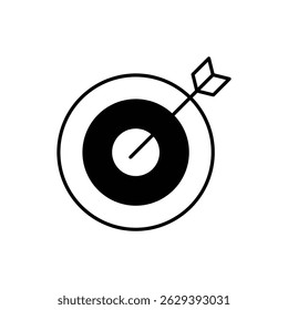 Purpose Icon vector stock illustration