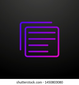 purpose sheet of paper nolan icon. Elements of startups set. Simple icon for websites, web design, mobile app, info graphics