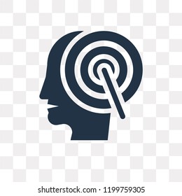 Purpose vector icon isolated on transparent background, Purpose transparency concept can be used web and mobile