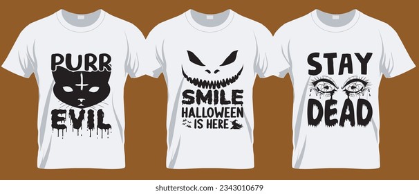 Camiseta svg de Halloween malvada, Halloween svg , 