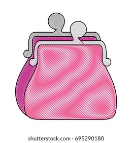 Purse with coins