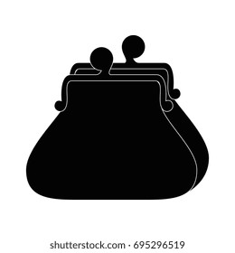 Purse with coins