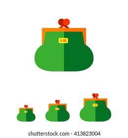 Purse Flat Icon
