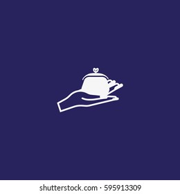 purse, hand, icon