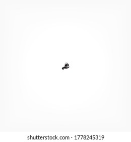 icono del bolso en la mano , lorem ipsum Diseño plano