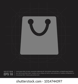 purse icon - Black Creative Background