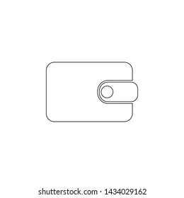 purse icon. Element of web for mobile concept and web apps icon. Outline, thin line icon for website design and development, app development