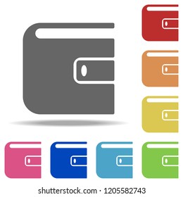 purse icon. Elements of banking in multi color style icons. Simple icon for websites, web design, mobile app, info graphics