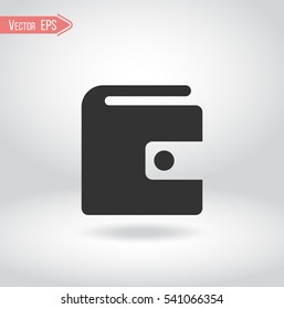 Purse icon (flat design)