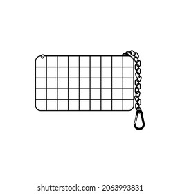 Purse icon isolated on white background. Bag symbol modern, simple, vector, icon for website design, mobile app, ui. Vector Illustration