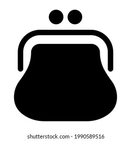 Icono de la maleta ilustración vectorial aislada. Icono de vector de estilo negro de alta calidad