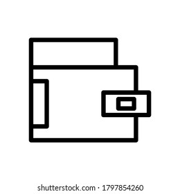 purse icon or logo isolated sign symbol vector illustration - high quality black style vector icons

