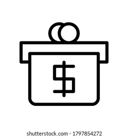 purse icon or logo isolated sign symbol vector illustration - high quality black style vector icons
