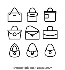 purse icon or logo isolated sign symbol vector illustration - Collection of high quality black style vector icons
