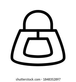 purse icon or logo isolated sign symbol vector illustration - high quality black style vector icons
