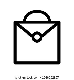 purse icon or logo isolated sign symbol vector illustration - high quality black style vector icons
