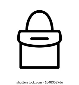 purse icon or logo isolated sign symbol vector illustration - high quality black style vector icons
