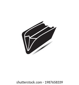 Purse icon Logo Template vector icon illustration design 