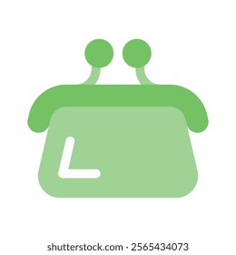 A purse icon representing wallets, money, or financial transactions