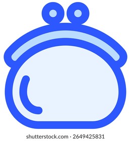 Símbolo do ícone de bolsa. Ilustração vetorial.