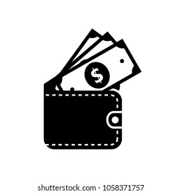 purse icon vector
