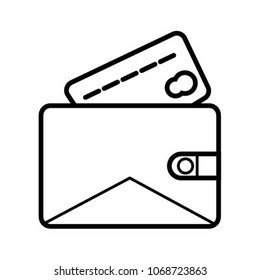 purse icon vector