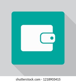 Purse icon vector