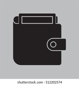 purse icon vector