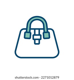purse icon vector design template in white background