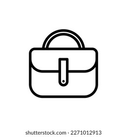 purse icon vector design template in white background