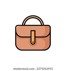 purse icon vector design template in white background