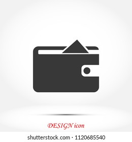 Purse icon vector, Vector EPS 10 illustration style