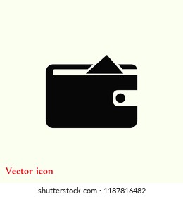 Purse icon vector, Vector EPS 10 illustration style