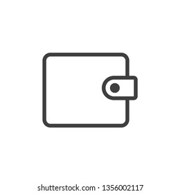 purse icon vector eps 10