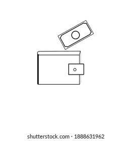 plantilla de logotipo de ilustración vectorial de icono de bolsa